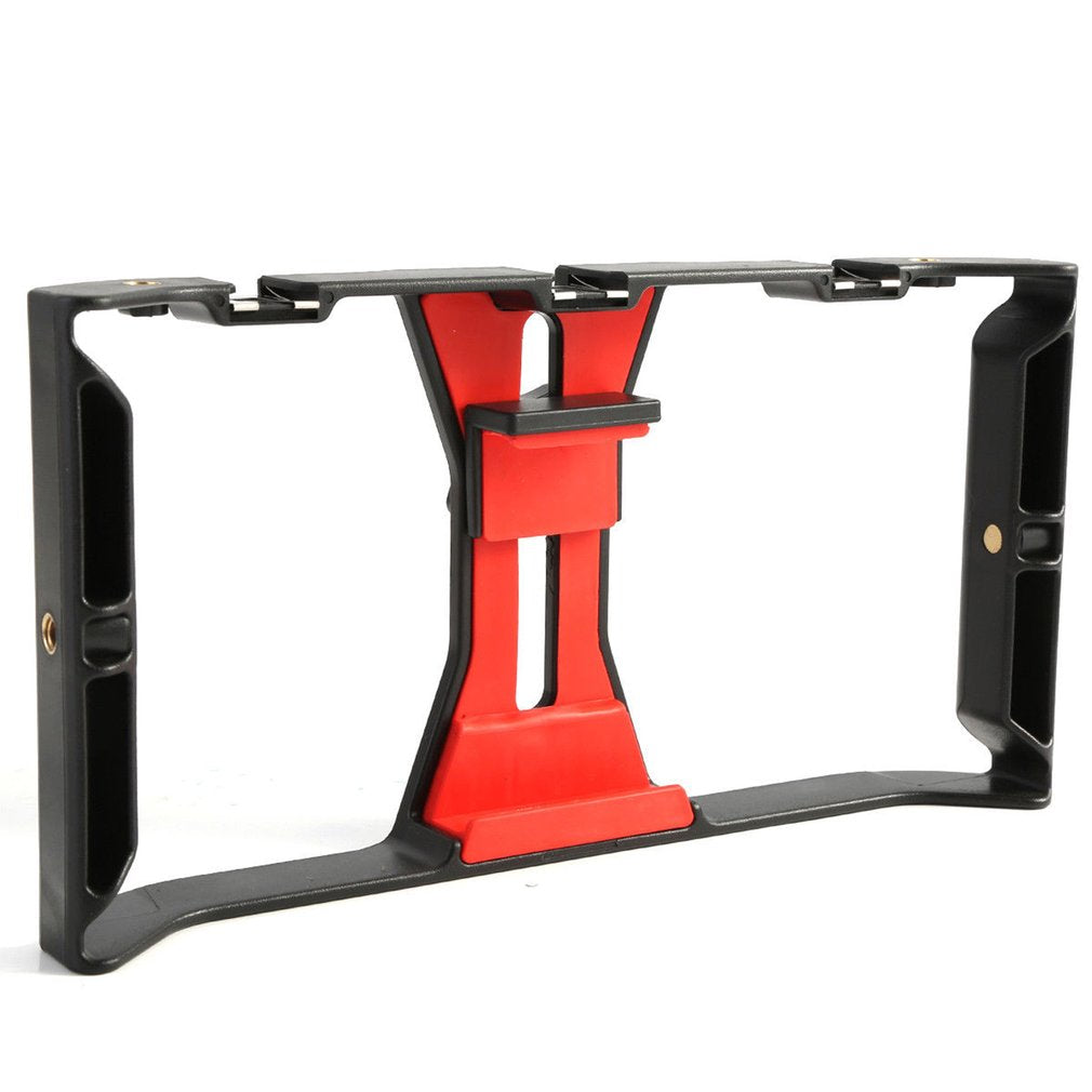 Kamera-Käfig Stabilisator für Smartphones: Filmproduktion Rig & Handgriff Halterung | Premium und Android - Phone Heaven Zone