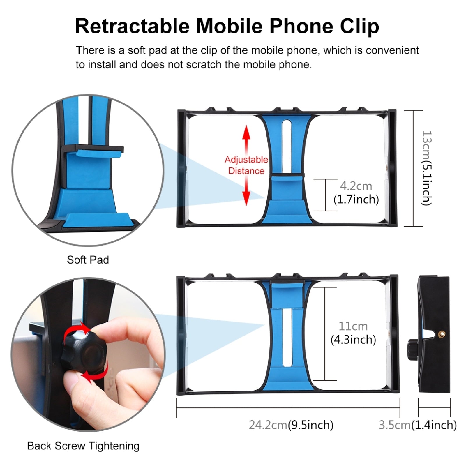 Kamera-Käfig Stabilisator für Smartphones: Filmproduktion Rig & Handgriff Halterung | Premium und Android - Phone Heaven Zone