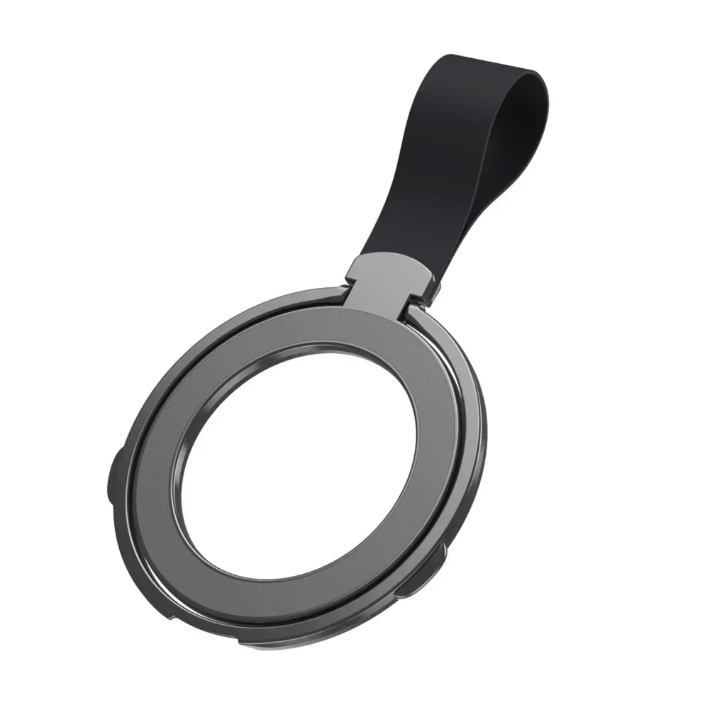Hochwertiger Magnetischer Handy-Ringhalter für MagSafe, Telefonständer mit Riemen: Kompatibel mit Apple iPhone 15/14/13/12