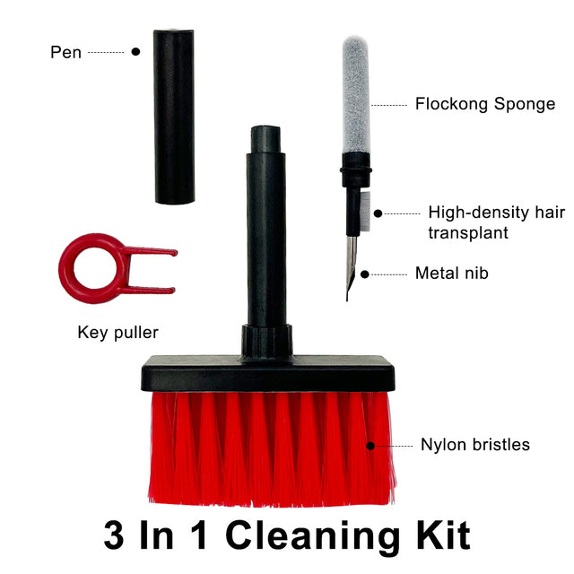 Earphone Cleaning Set Brushes for Apple iPhone, Camera, Laptop, and TV Screen | Premium Cleaning Tools for Headsets & AirPods