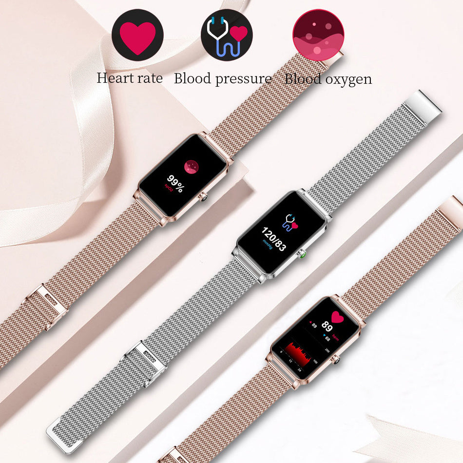 Premium Luxury Smartwatch for Women with Full Touch Screen, Bluetooth Calling, Waterproof IP67, Fitness & Health Tracker, Elegant Sport Design – Stylish Smart Watch for Daily Wear – Compatible with iOS & Android Smartphones – Limited Edition