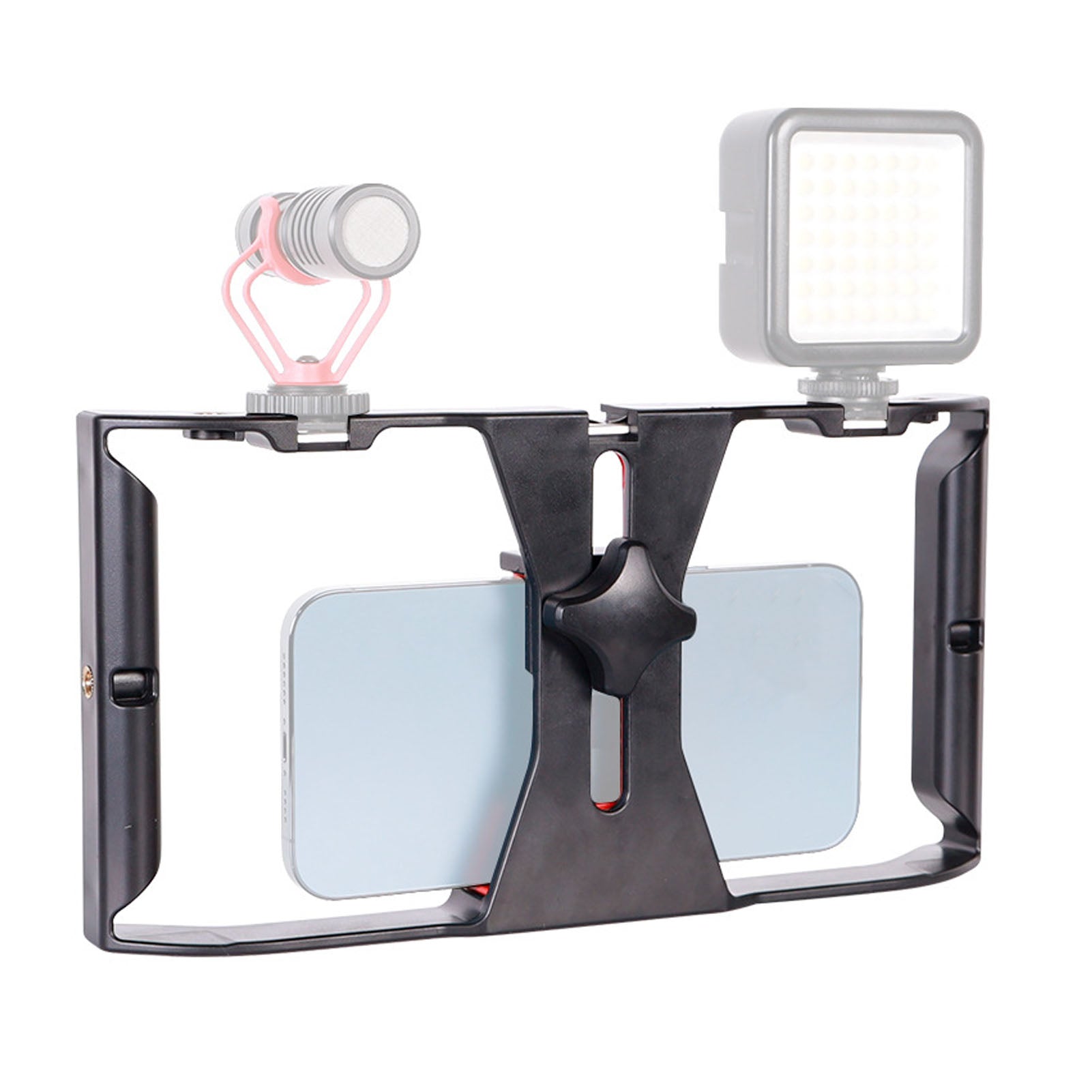 Kamera-Käfig Stabilisator für Smartphones: Filmproduktion Rig & Handgriff Halterung | Premium und Android - Phone Heaven Zone