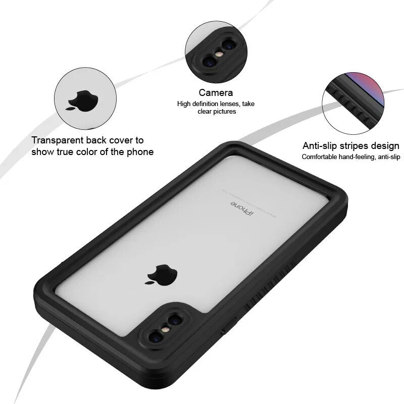 Premium versiegelte IP68 Unterwasserhülle, MagSafe, Abdeckung iPhone Case