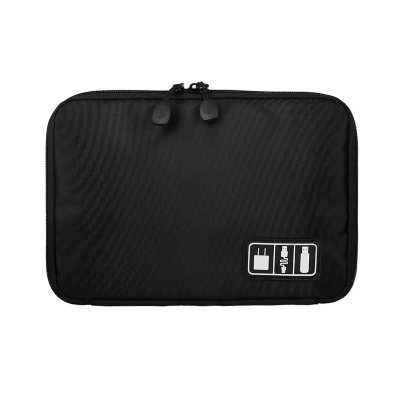 Premium Storage Bag for MacBook & Laptop Accessories – Fits 13", 14", 16" Devices – Travel Organizer Case for External Hard Drive, U-Disk, SSD, Charger, Headphones, Cables & More | Compact & Water-Resistant Design