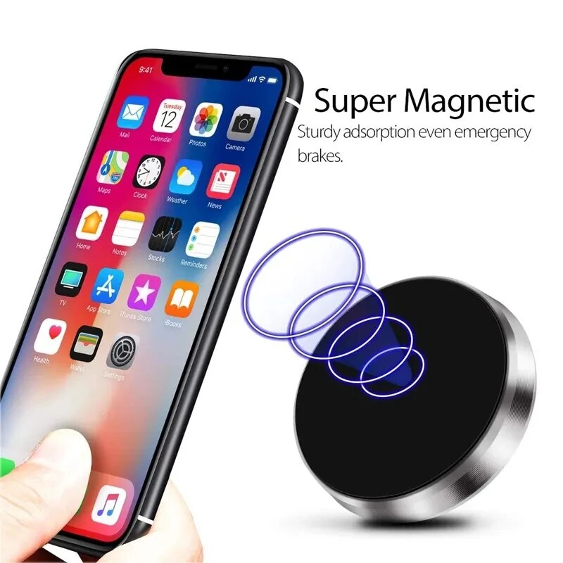 Professioneller Magnetischer Universal-Autotelefonhalter, Premium Armaturenbrett & Wandmagnet, Kompatibel mit