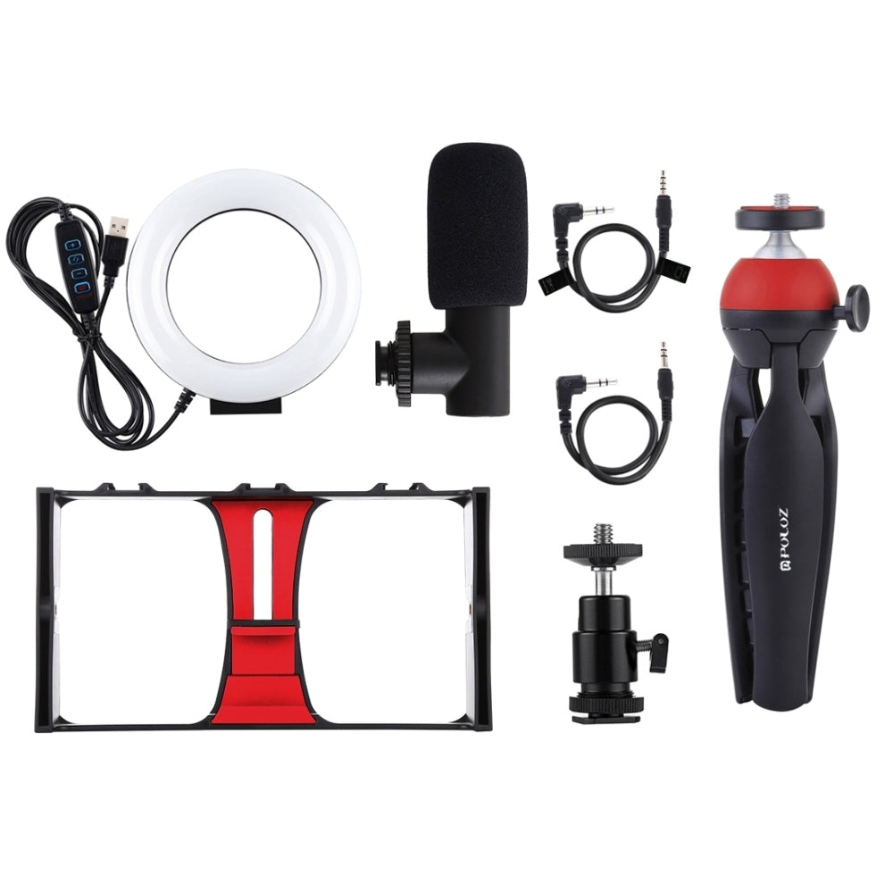 Kamera-Käfig Stabilisator für Smartphones: Filmproduktion Rig & Handgriff Halterung | Premium und Android - Phone Heaven Zone