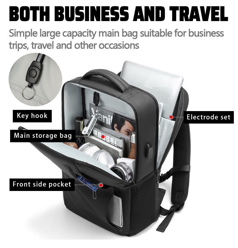 Premium Laptop Backpack Unisex for Men & Women – Limited Edition Waterproof Business Bag with USB Port, Expandable, Large Capacity, for MacBook & Laptops 13–17 Inch – Work, University, Travel, Daily Use